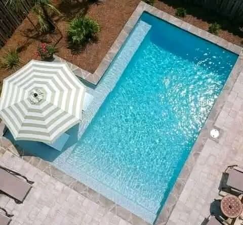 New swimming pool built by JD